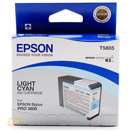 Epson T580500 UltraChrome K3 light-cyan (80ml).