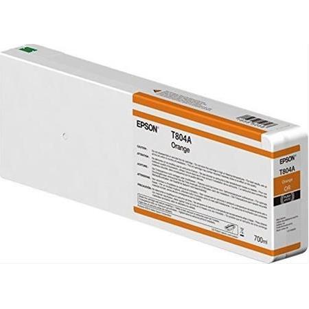 Epson T804A00 Singlepack Orange UltraChrome HDX 700ml